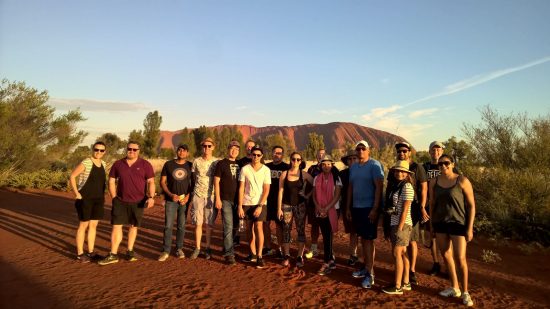 Nicky Delgado on Tour with Dicker Data in Uluru 