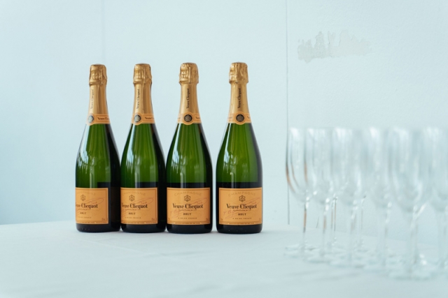 Veuve Cliquot Champagne at Outcomex Christmas Party