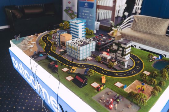 outcomex smart city model display